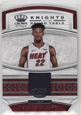 2019-20 Panini Crown Royale Knights of the Round Table Jimmy Butler #KT-JB 03il
