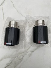 2x Terminale Scarico Auto Akrapovic in carbonio BMW - Audi 