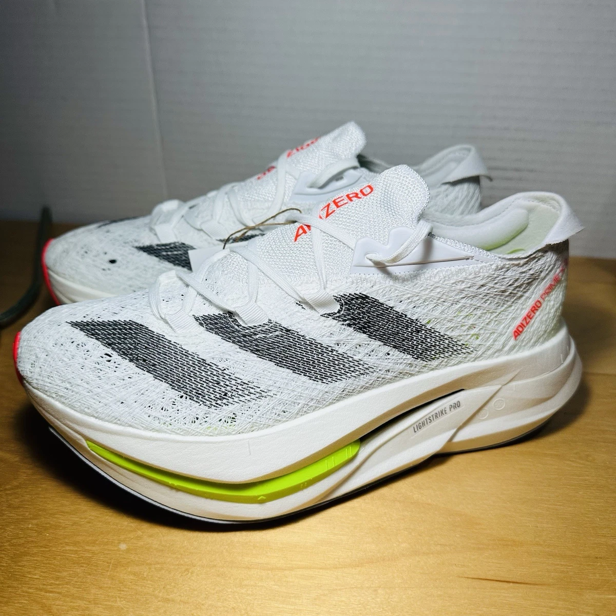 Adidas Adizero Prime X 2.0 Strung White Black Lucid Red for sale