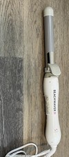Beachwaver S1 Ceramic Curling Iron Rotating 1" Barrel DV1137/S1 White TESTED