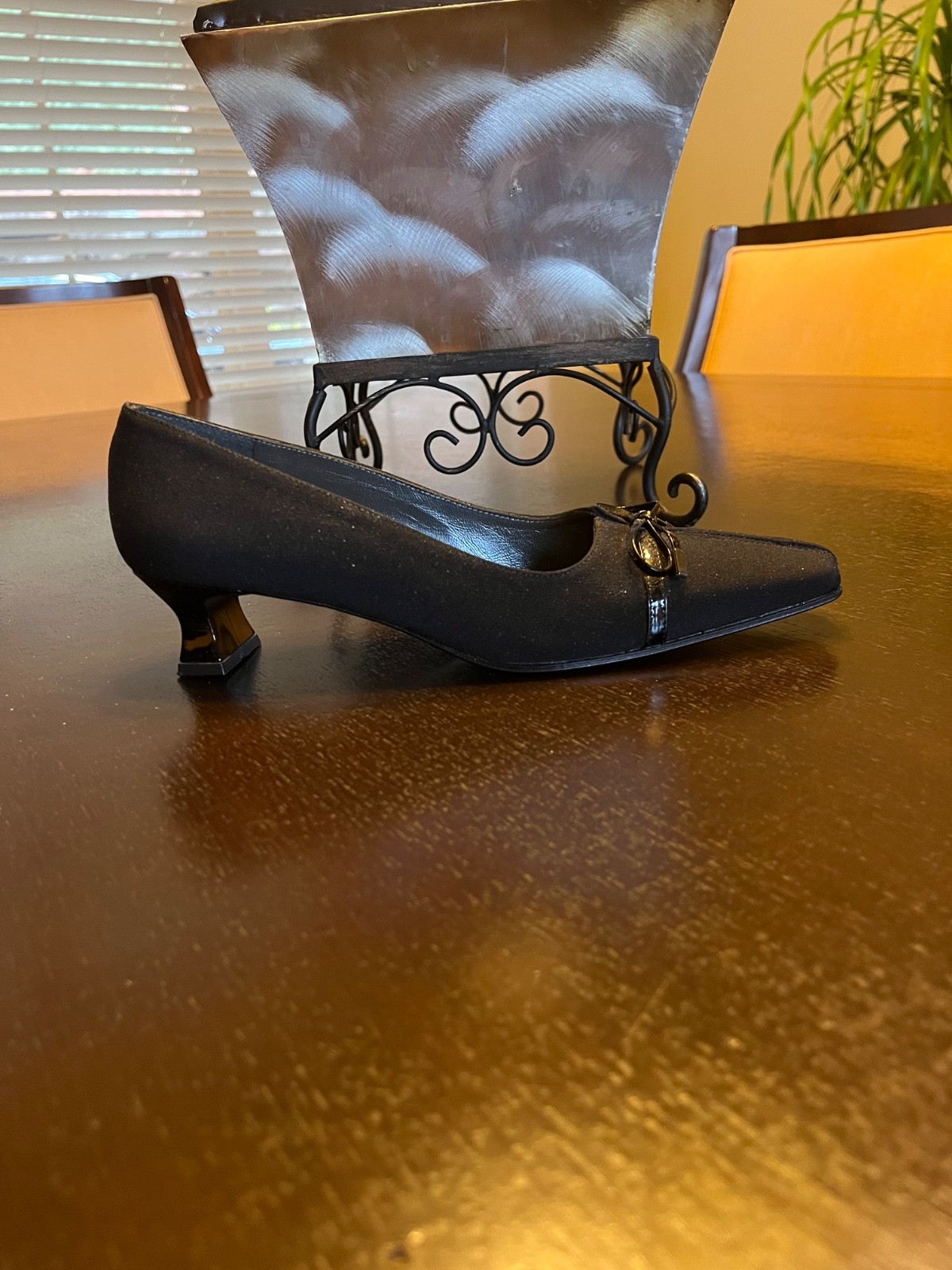 Stuart Weitzman Rectangular Heel Pump - image 5