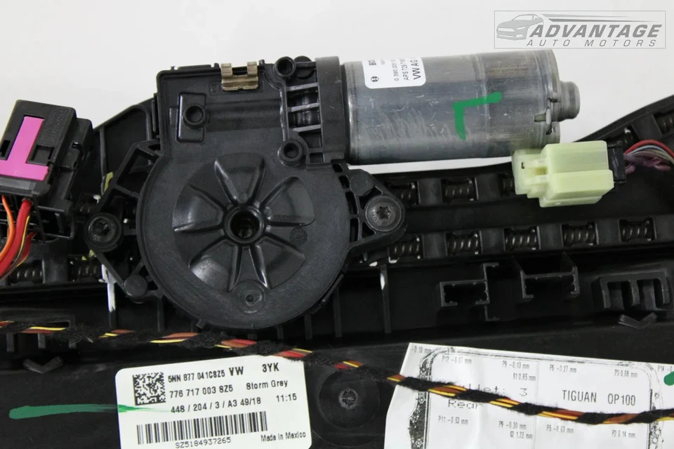 2018-2024 VOLKSWAGEN TIGUAN TETO SOLAR PANORÂMICO TETO LUNAR JANELA VIDRO E MOTOR FABRICANTE DE EQUIPAMENTO ORIGINAL - Imagem 4 de 4