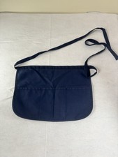 Uncommon Threads Unisex Waist Apron with 3-Section Pocket One Size Navy Blue