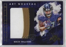2015 Panini Gridiron Kings Art Nouveau Prime 34/49 Maxx Williams #AN-MW nd3