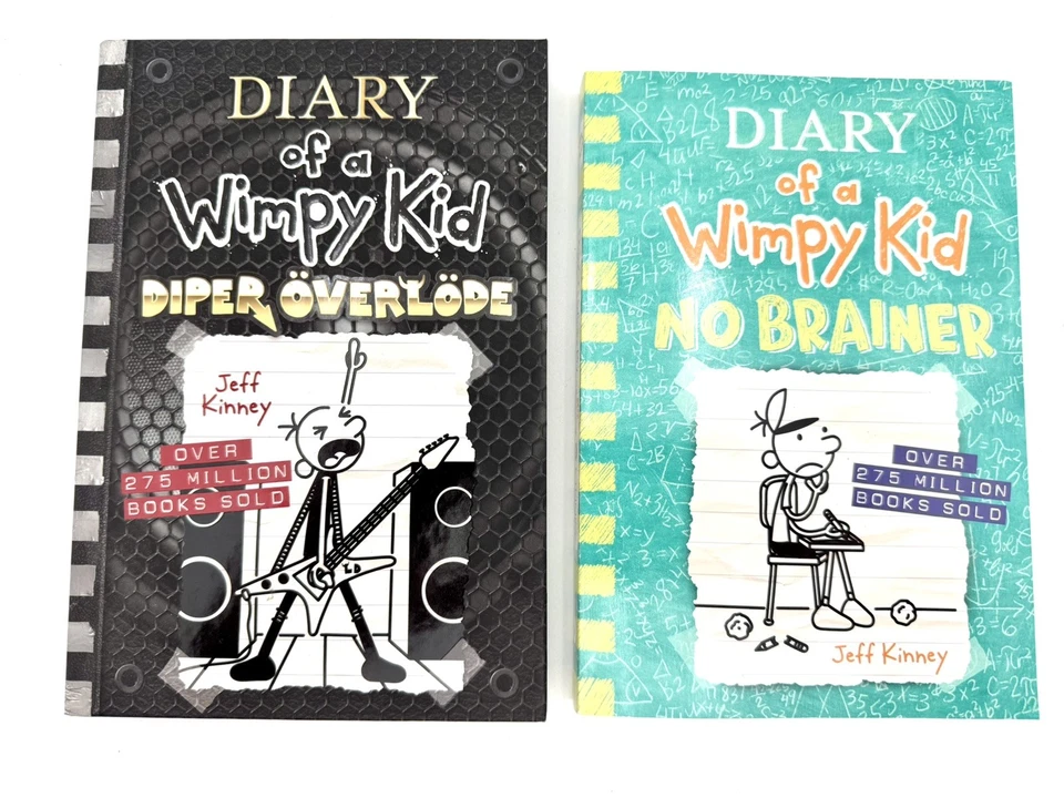 Lot Of 18 Diary of a Wimpy Kid Books by Jeff Kinney, Most Hardcover, FREE SHIP Foto 4 de 4
