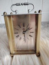 Vintage Royal Quartz Tischwecker Tischuhr Kaminuhr Made in Germany | 14,5cm