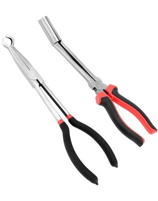 Spark Plug Boot Removal Pliers Set   Long Reach and NonSlip Grip for Gasoline...