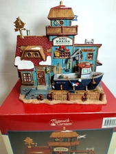 2002 LEMAX Enchanted Forest Christmas Lighted BURK'S MARINA SERVICES #25642 Read