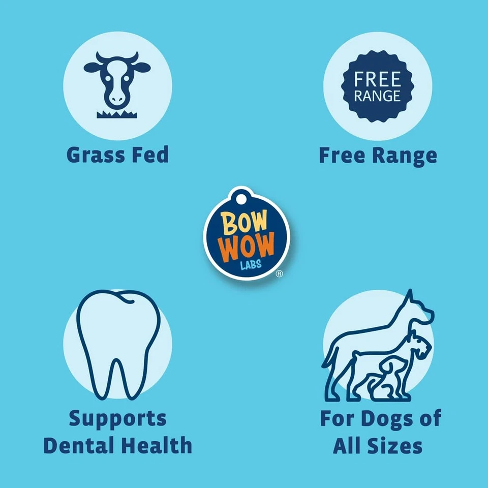 6" Bully Sticks for Dogs | 100% All Natural, Grass-Fed, Free-Range Beef | Low... - Image 4 of 4