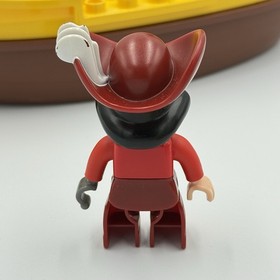 LEGO Duplo 10514 Jake&rsquo;s Pirate Ship Replacement Parts Captain Hook INCOMPLETE