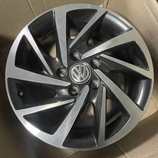 Alufelge 6.5x16 ET48 5G0601025DS 5G0601025DM VW Golf 7 Woodstock Grau Anthrazit