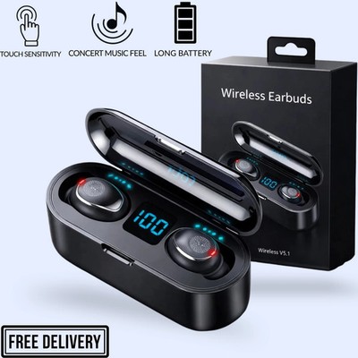 Bluetooth 5.3 Ohrhörer TWS Wireless Kopfhörer Mini Kopfhörer für iPhone Android