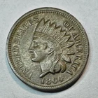 1864 Indian Head Cent copper nickel XF+ 901