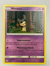 MIMIKYU 96/236 UNCOMMON COSMIC ECLIPSE POKEMON NM