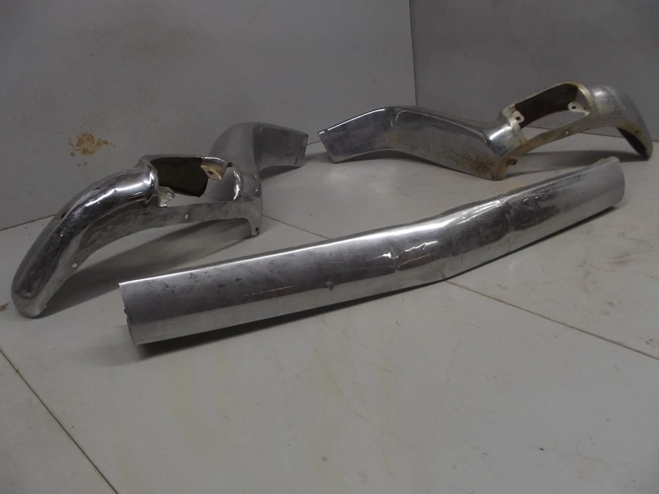 1955  1956 GMC Truck Grille / Mustache (3-Piece) TRIM DELUXE pickup - Image 4 of 4