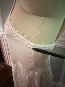 NWOT LA PERLA lace babydoll gown chemise bridal wedding white NEW READ