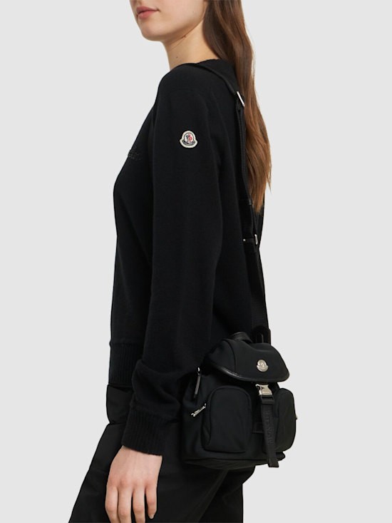 Moncler - Women - Mini trick water repellent crossbody bag - Black thumbnail 2