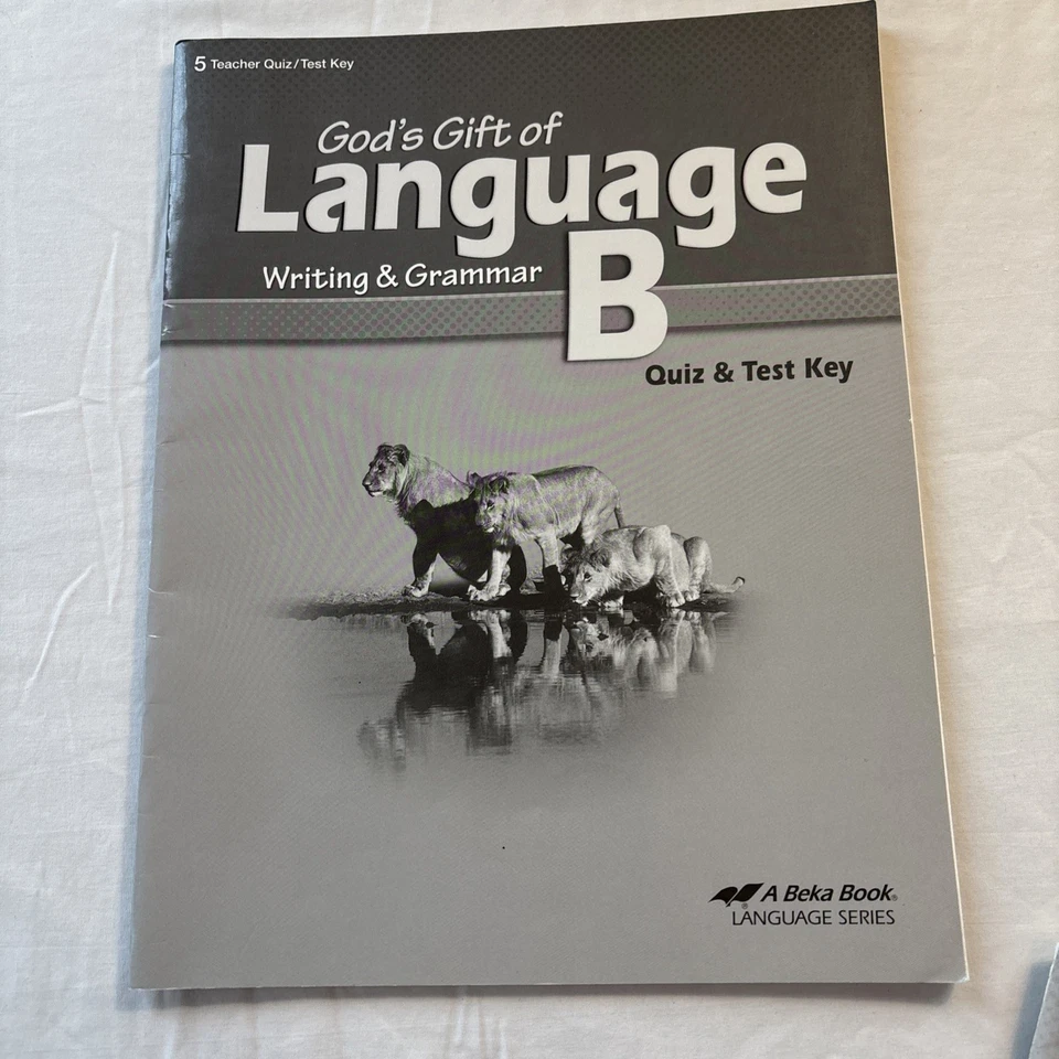 Abeka Lesson Plans & Curriculum 5th Grade Language Arts Spelling Lot - Image 3 of 4