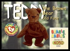 1999 Beanie Babies Series 2 Teddy the Bear (old face)  #235