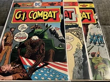 GI Combat Lot DC # 187,188,189