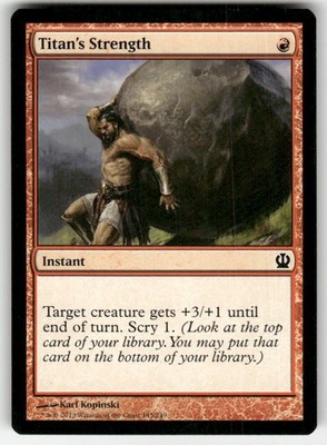 Titan's Strength 145 C Theros NM Magic: The Gathering