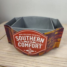 Southern Comfort Liquor Promo Bar Caddy Napkin Holder Metal Logo