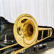 YAMAHA Custom YSL-895EN Tenor Trombone Lacquer Case Japan