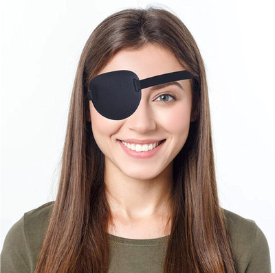 Eye Patches for Adults and Kids,Lazy Eye Patch for Left or Right Eye,Soft and Ad
