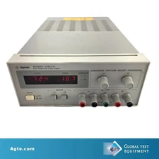 Keysight E3620A Laboratory DC power supply, dual-output: 0-25 V, 0-1 A.
