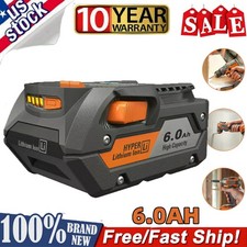6.0AH Lithium-ion Battery For Ridgid 18V R840087 R840085 Rigid 18V Tool NEW