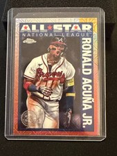 Ronald Acuna Jr. 2025 Topps Chrome 1990 Silver Pack Mojo #90ASC-29 - Braves
