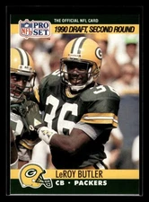 LeRoy Butler 1990 Pro Set #717 Rookie Green Bay Packers HOF