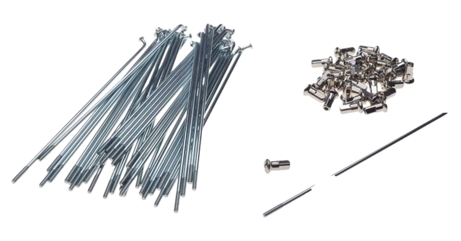 Rayons Jawa 50 import en acier galvanisé indispensables pour rayonnage de roue moto