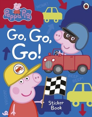 Peppa Pig: Go, Go, Go! Vehicles Sticker Book by Peppa Pig (Paperback Book)