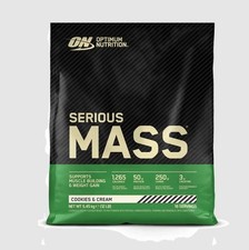 Optimum Nutrition Serious Mass Cookies & Cream - 5.45kg 12.93 per kilo