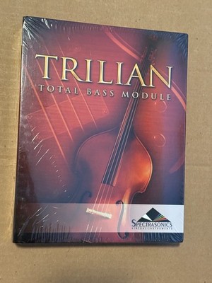 Spectrasonics TRILIAN  1.5 Total Bass USB Virtual Instrument - RETAIL Box SEALED