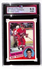 1984-85 O-Pee-Chee #67 Steve Yzerman Rookie Card KSA 9.5 NGM???. rookie card picture