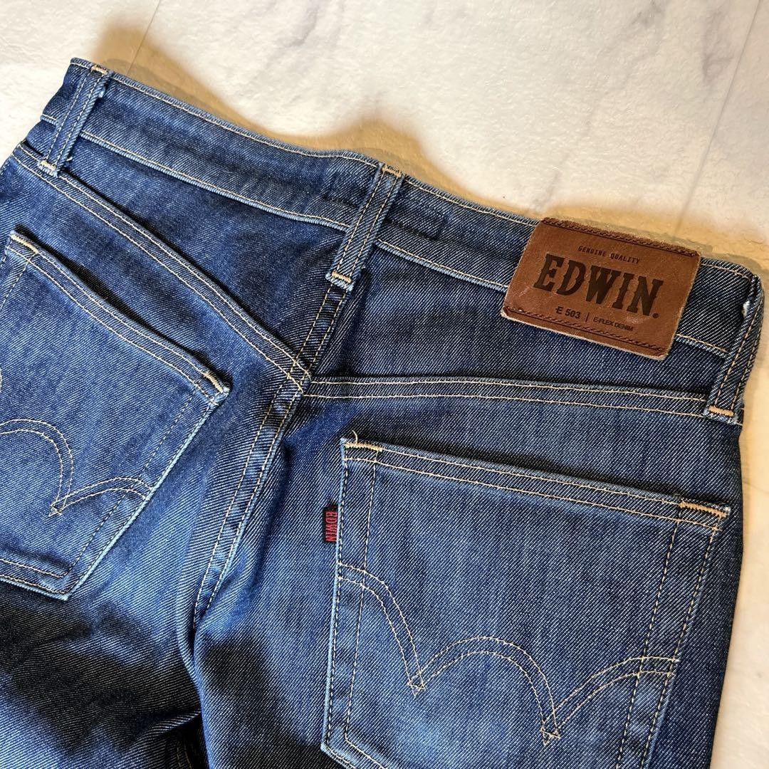 EDWIN Made in JAPAN 503 FLEX REGULAR DENIM 30×33 JEANS limited