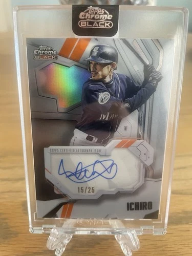 2026 Topps Chrome Black Ichiro Ivory Autographs (Raw)