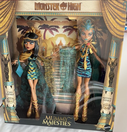 Monster High Mummy Majesties Cleo And Nefera Collector Doll Set 2024 BNIB