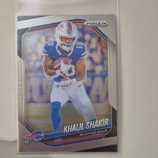 Panini 2024 Prizm Khalil Shakir #31 Buffalo Bills Football Card