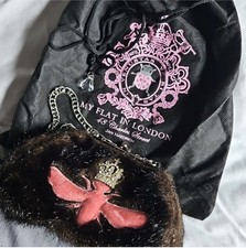 My Flat In London Faux Fur Purse