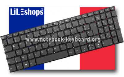 Clavier AZERTY Français Original Pour Lenovo Ideapad 1 15ALC7 82R4 - Neuf Fabriqué En France
