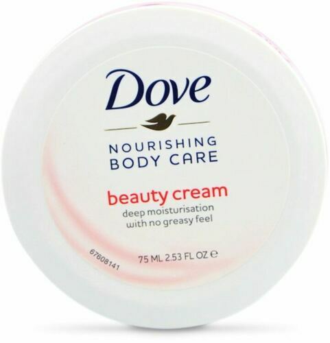 dove nourishing body care cream oil
