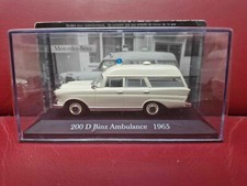 DeAgostini Mercedes 200 D Binz Ambulance 1965 1:43 Very Nice MIB Original Box