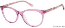 JUICY COUTURE JU 314 DDU CRYSTAL FUCHSIA Optical Eyeglass Frame For Women W/CASE