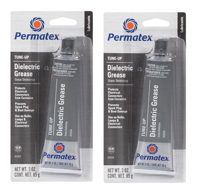 Permatex Set of 2 Dielectric Tune-Up Grease - Water Corrosion Resistant 3oz tube