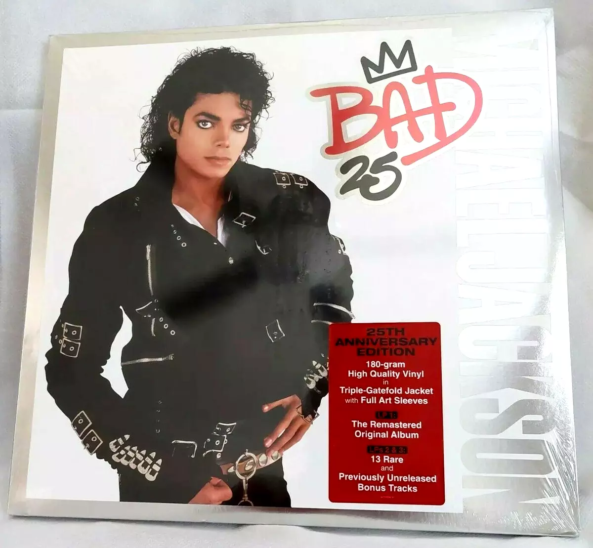 Vinyl Michael Jackson, The King of Pop album 3 LP BAD Tour Limited