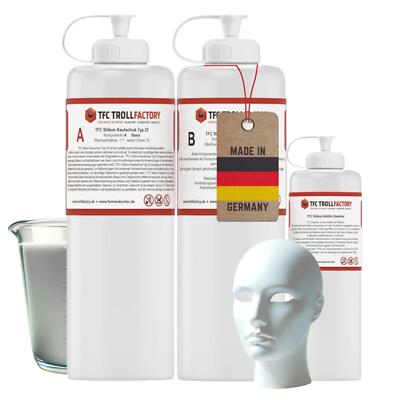 TFC Silikon Kautschuk Typ 23 Silskin Deadner Masken Special Effekt SFX 550g