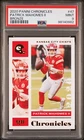 2020 PANINI CHRONICLES 47 PATRICK MAHOMES II BRONZE PSA 9